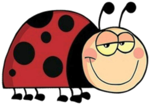 Patricia`s smiling ladybug logo