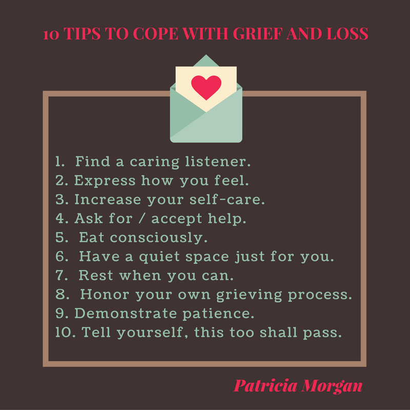 Image of 10 Tips to Cope With Grief and Loss by Patricia Morgan