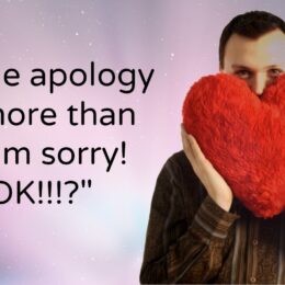 A true apology is more than 