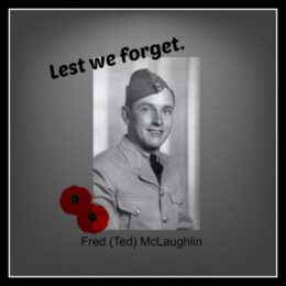 Ted McLaughlin, Canadian veteran