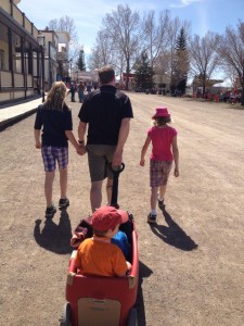 Ben, Chelsea, and kids