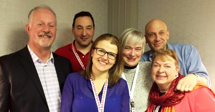 Picture of a Mastermind group - 3 men and 3 women with shared business interests