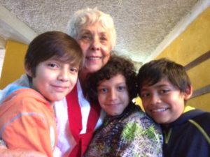 Vera Goodman and children