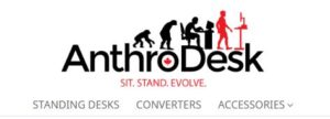 Anthrodesk, a desk for standing