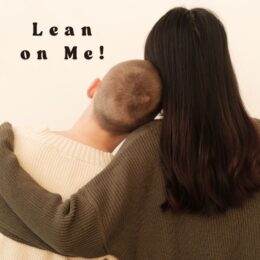 lean on me with a young man being held by a young man