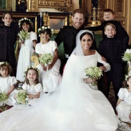 Prince Harry and the Duchess of Sussex with children