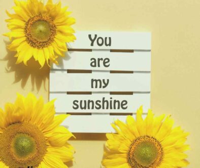 You are my sunshine