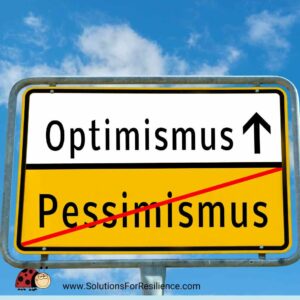 optimism - pessimism sign