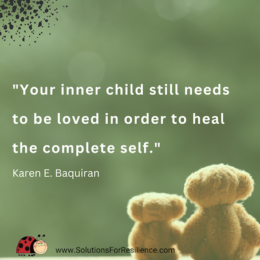teddy bears re Inner Child healing