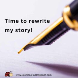 pen rewriting a story to rewrite my story